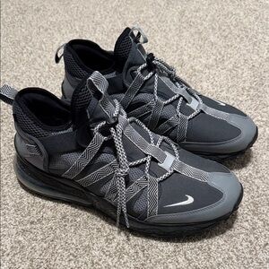 Nike Air Max 270 Bowfin Gray Athletic Sneakers